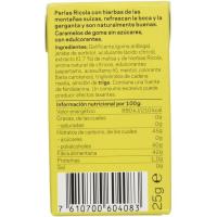 Perlas de limón-melisa sin azúcar RICOLA, caja 25 g