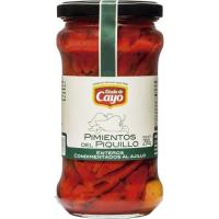Pimiento de piquillo entero VIUDA DE CAYO, frasco 290 g Pimiento de piquillo entero VIUDA DE CAYO, frasco 290 g