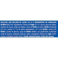 Galleta de chocolate blanco PRÍNCIPE ESTRELLA, caja 225 g