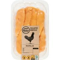 Solomillos de pollo Reyno Gourmet EROSKI Natur, bandeja aprox. 400 g