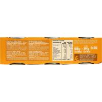 Melocotón almíbar ligero EROSKI, pack 3x115 g