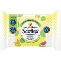Papel higiénico húmedo junior SCOTTEX, paquete 76 uds.