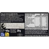 Filetes de anchoa en aceite de oliva Eroski SELEQTIA, lata 29 g
