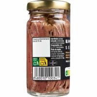Anchoa en aceite de oliva Eroski SELEQTIA, frasco 55 g