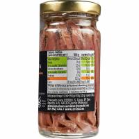 Anchoa en aceite de oliva Eroski SELEQTIA, frasco 55 g