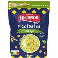 Picatostes tostados sabor a ajo RECONDO, bolsa 80 g Picatostes tostados sabor a ajo RECONDO, bolsa 80 g