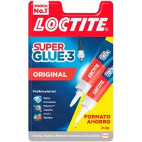 Pegamento LOCTITE Super Glue-3 Duplo, 2x3gr