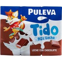 Batido de cacao PULEVA, pack 6x200 ml