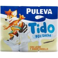 Batido de vainilla PULEVA, pack 6x200 ml