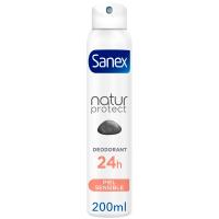 Desodorante piel sensible SANEX NATUR PROTECT, spray 200 ml