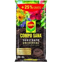 Sustrato universal COMPO SANA, saco 20 litros +25% gratis