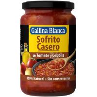 Sofrito de tomate y cebolla GALLINA BLANCA, frasco 325 g