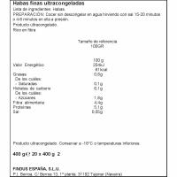 Habas FINDUS, bolsa 400 g