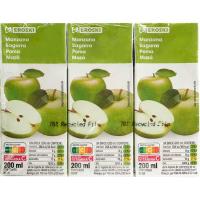 Bebida de manzana EROSKI, pack 6x0,2l