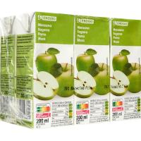 Bebida de manzana EROSKI, pack 6x0,2l