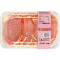 Filetes de lomo de cerdo adobado EROSKI, bandeja 500 g