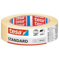 TESA Standard margotzeko zinta, itsasgarria, profil zuzenak, 50 m x 30 mm