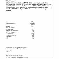 RECONDO biskote txikiak, kutxa 120 g