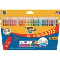 Rotulador de colores Kids BIC, 18+6uds Rotulador de colores Kids BIC, 18+6uds