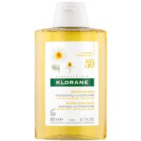 Champú reflejo camomila KLORANE, bote 200 ml