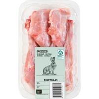 Paletillas de conejo EROSKI, bandeja aprox. 440 g