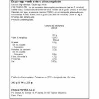 FINDUS zainzuri berde osoak, poltsa 200 g