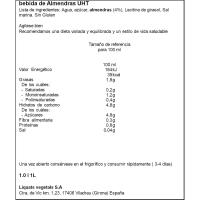 Bebida de almendra ALMENDROLA, brik 1 litro