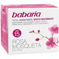 Crema rosa mosqueta hidratante BABARIA, tarro 50 ml Crema rosa mosqueta hidratante BABARIA, tarro 50 ml