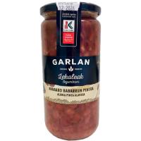 Alubia pinta alavesa Eusko Label GARLAN, frasco 660 g
