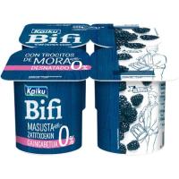 Bifi Activium 0% con moras KAIKU, pack 4x125 g
