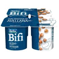 Bifi Activium con avellana KAIKU, pack 4x125 g