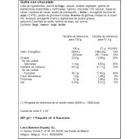 Gofre de chocolate LOTUS, paquete 287 g