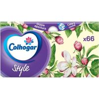 Pañuelo facial blanco 3 capas COLHOGAR, caja 66 uds