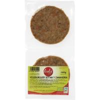 Vegeburger seitán-zanahoria TOKIECO, bandeja 160 g Vegeburger seitán-zanahoria TOKIECO, bandeja 160 g
