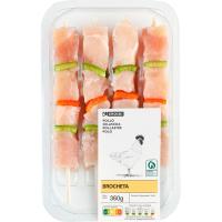 EROSKI oilasko izter broxeta, erretilua 360 g