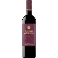 Vino Tinto Reserva Rioja MARQUÉS DE CÁCERES, botella 75 cl