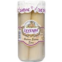 Puerro al natural LEYENDA, frasco 400 g Puerro al natural LEYENDA, frasco 400 g