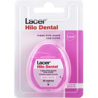 Hilo dental de menta LACER, rollo 50 metros