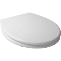 Asiento wc Basic blanco PP y MDF TATAY, 36x4,8x46cm