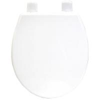 Asiento wc Basic blanco PP y MDF TATAY, 36x4,8x46cm