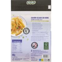 Salmón nature sin ahumar MARTIKO, sobre 80 g
