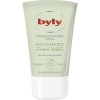 Desodorante en crema organic con té verde BYLY, tubo 50 ml