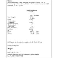 Queso curado GRAN CARDENAL, cuña 250 g