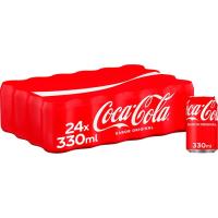 Refresco de cola COCA COLA, pack 24x33 cl