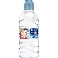 Agua mineral FONT VELLA, botellín 33 cl