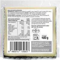 Queso semicurado mezcla EROSKI, cuña 400 g