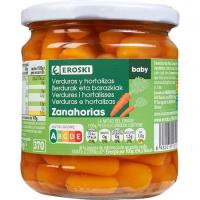 Zanahoria cocida EROSKI, frasco 210 g Zanahoria cocida EROSKI, frasco 210 g
