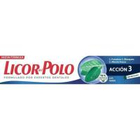 Dentífrico acción 3 LICOR DEL POLO, tubo 75 ml