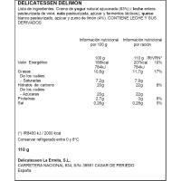 Crema sabor limón LA ERMITA, tarrina 110 g