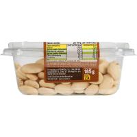 Almendras crudas repeladas EROSKI, tarrina 185 g